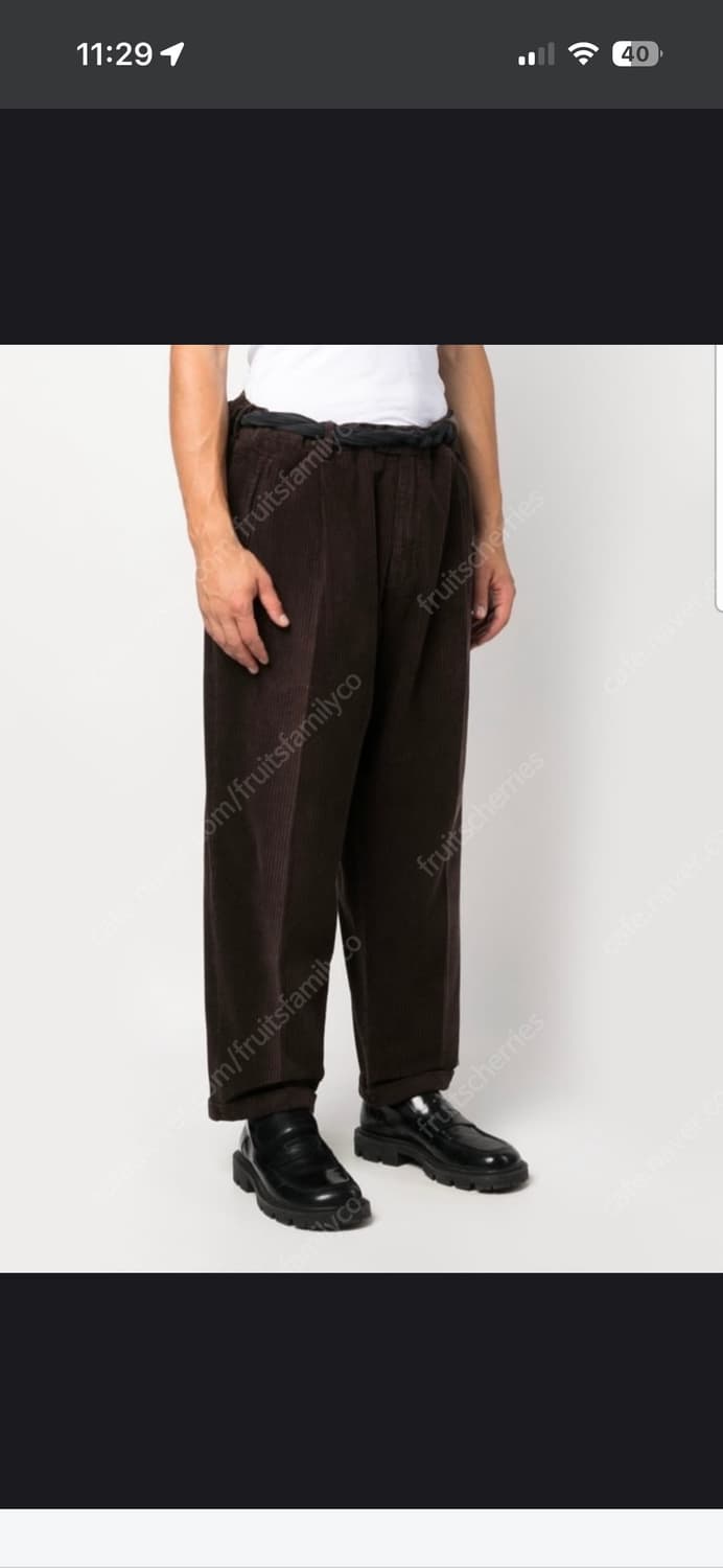 23fw 마리아노 시그니처 코듀로이 슈퍼 팬츠 상품이미지7