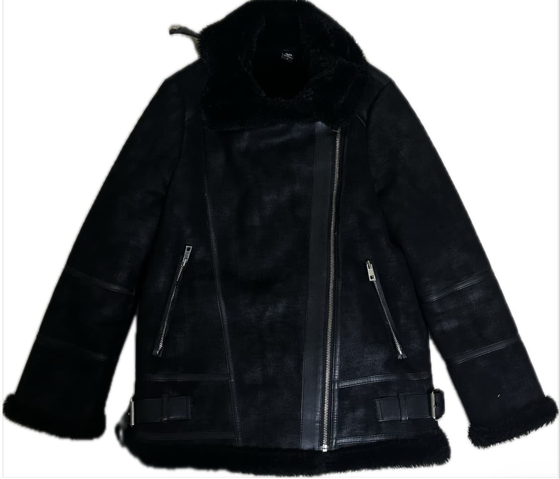 블랙 무스탕 상품이미지1