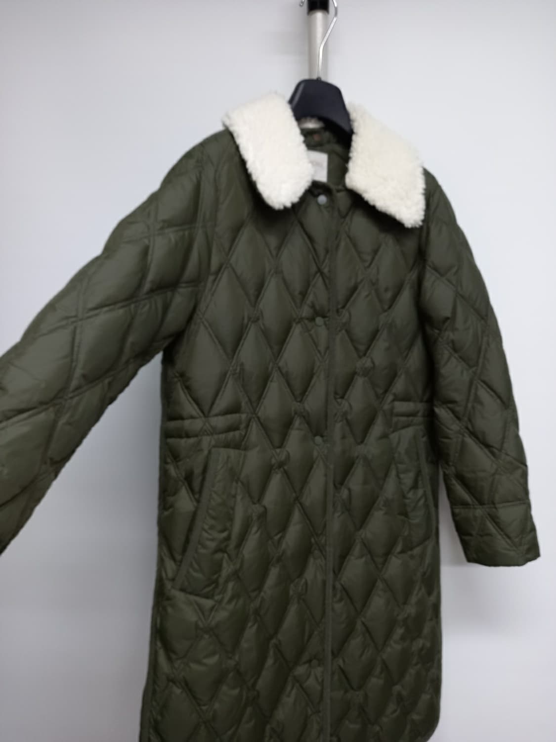 BCBG 춘추동 퀄팅 롱 패딩 55 66 상품이미지4