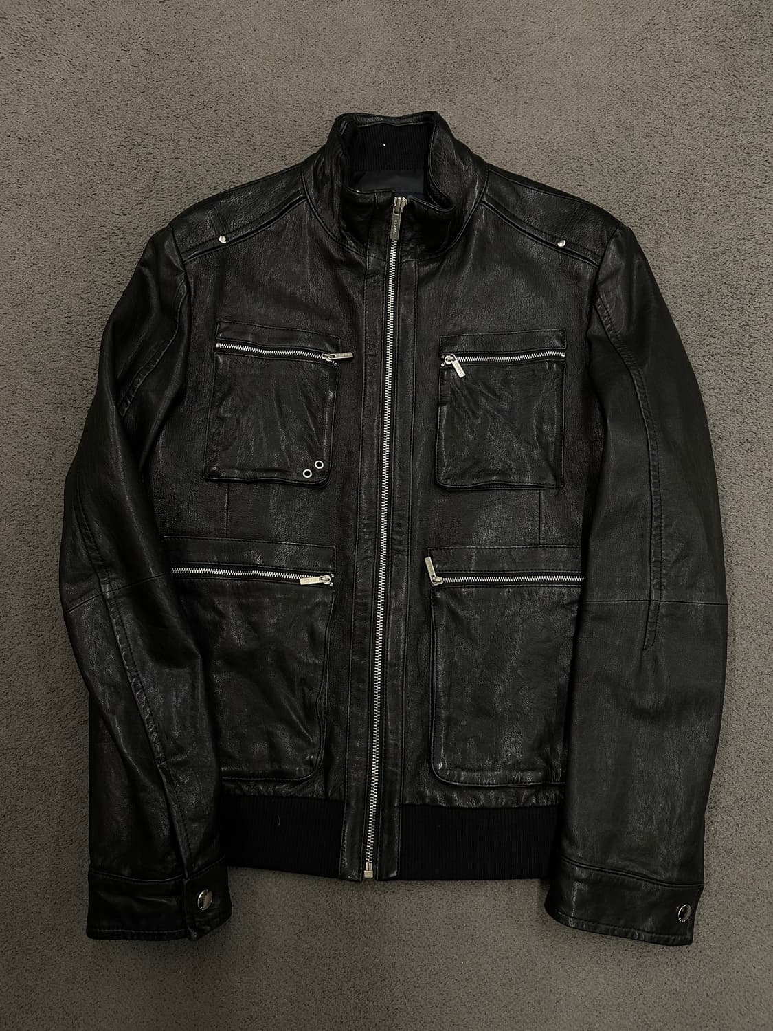 지오지아 라이더 양가죽 자켓 처분  상품이미지1