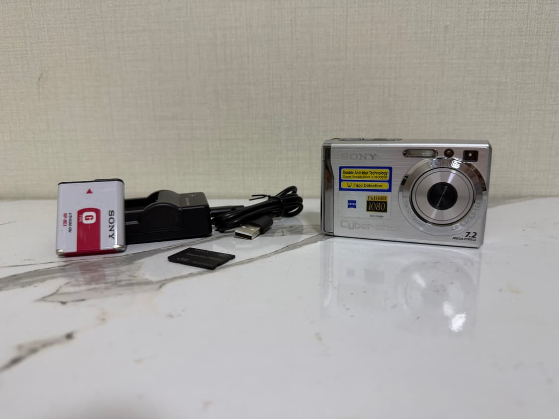 소니 사이버샷 DSC-W80 (상태굿)똑딱이 카메라 상품이미지1