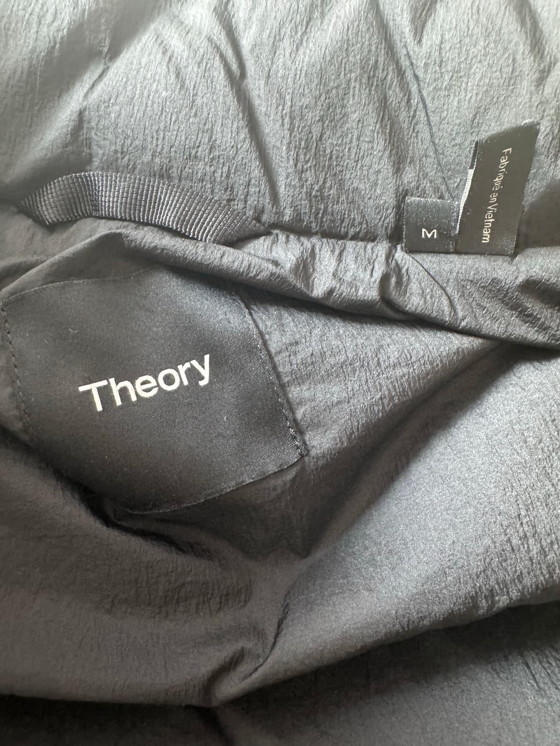 띠어리 풀톤 워셔 나일론 패딩(블랙, M사이즈) 상품이미지4