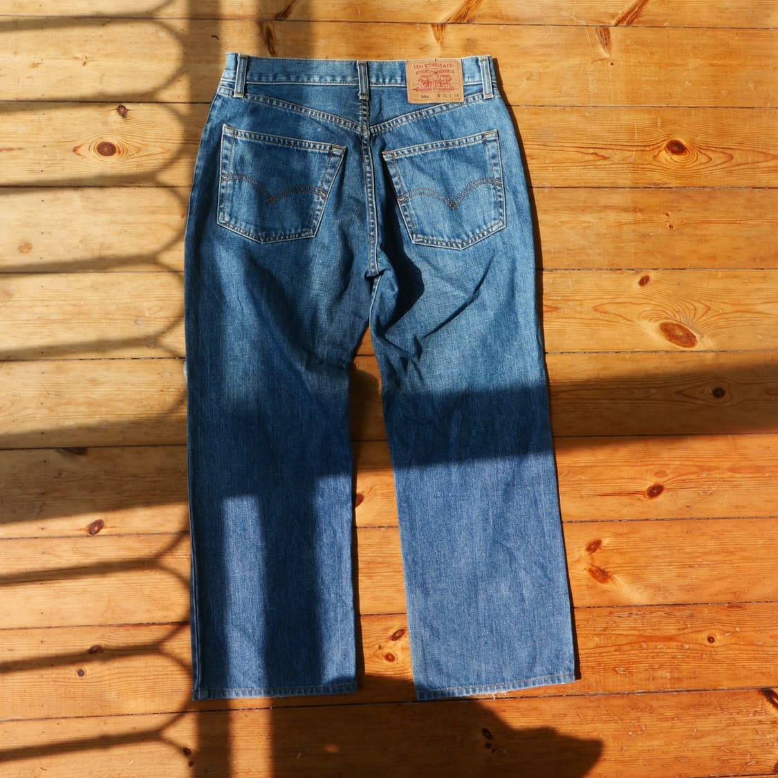 90's 리바이스 506 중청 데님 청바지 상품이미지2