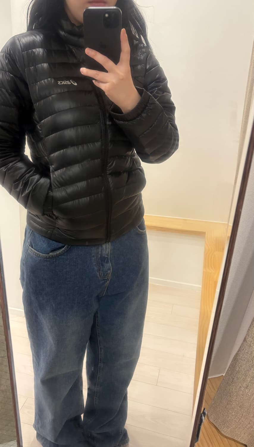 아식스 경량패딩 상품이미지1