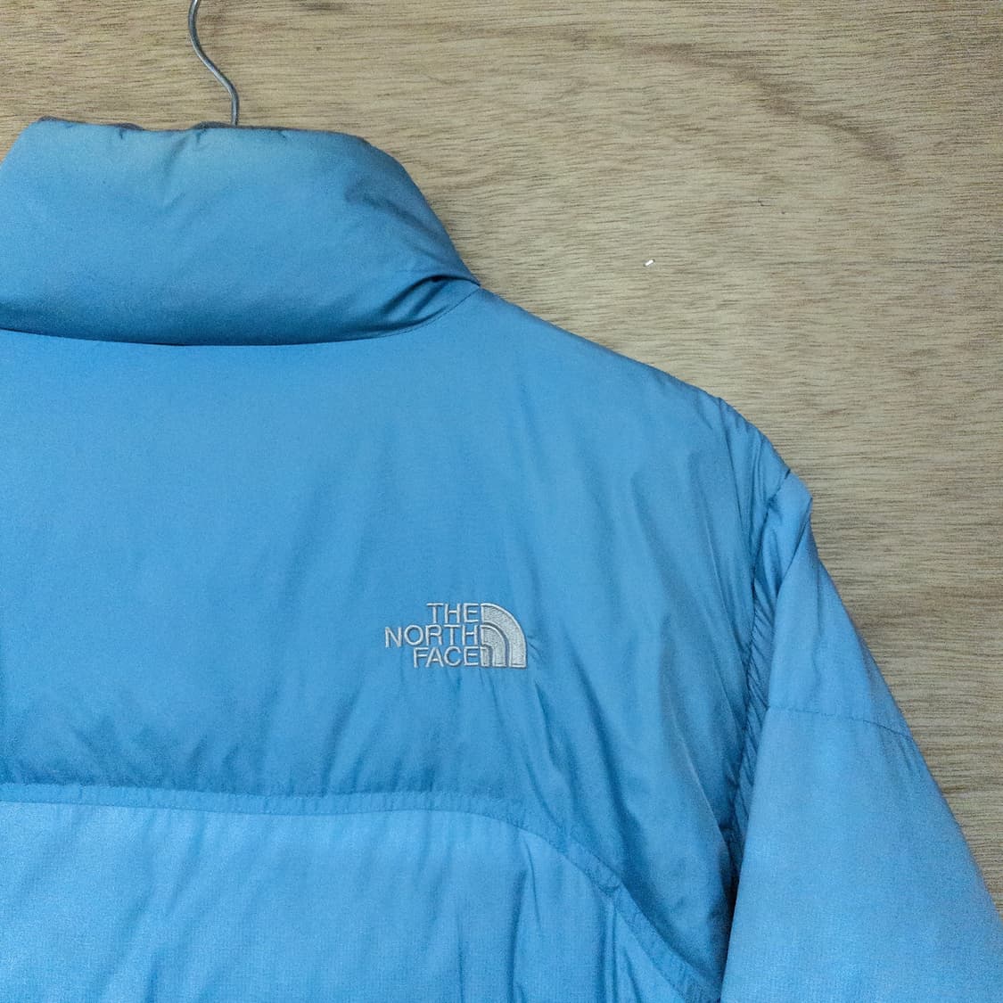 노스페이스 스카이블루 패딩 다운 자켓 (M) 상품이미지5