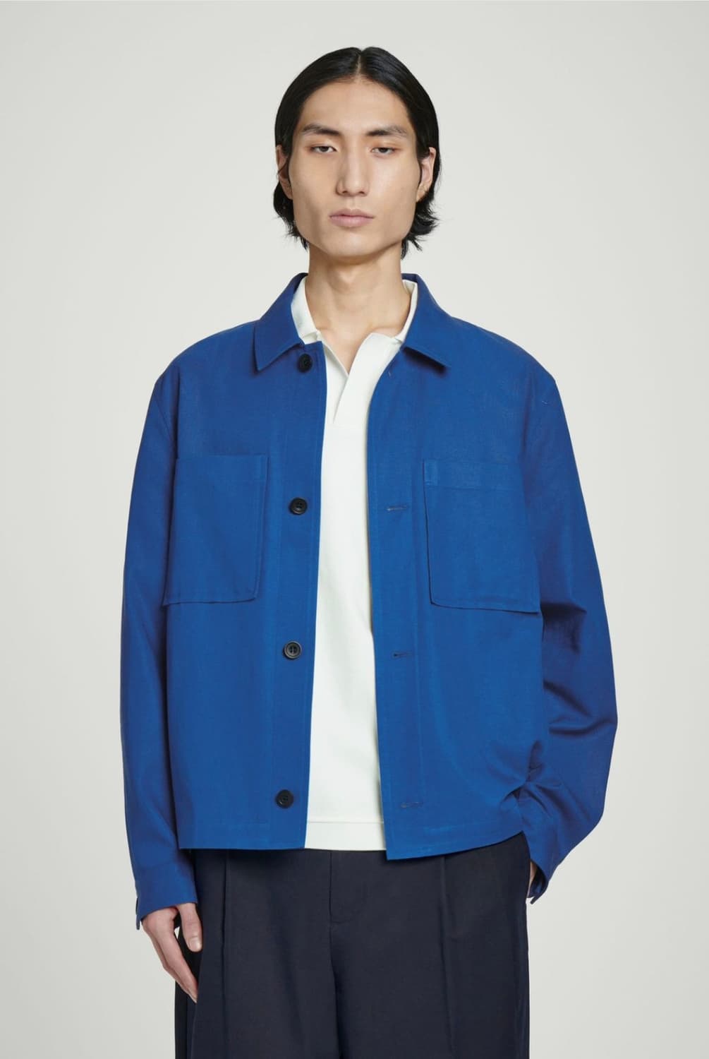 코스 릴렉스드 유틸리티 오버셔츠 L 상품이미지1