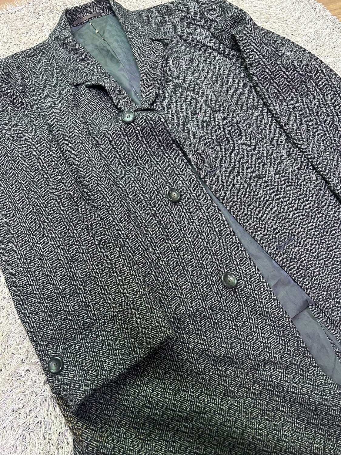 일제 해링본 코트 사이즈 105-110 상품이미지2