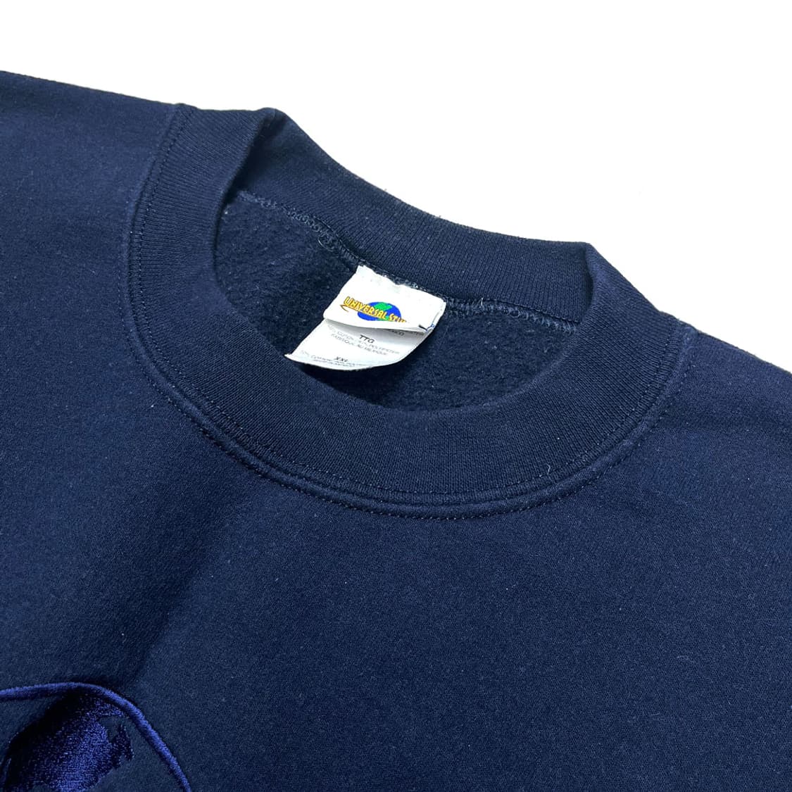 유니버셜스튜디오 00' 로고 자수 맨투맨 상품이미지2