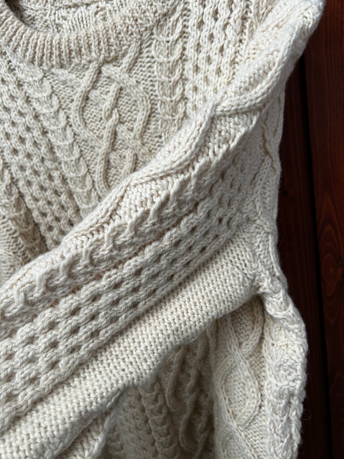 핸드메이드 묵직니트 상품이미지4