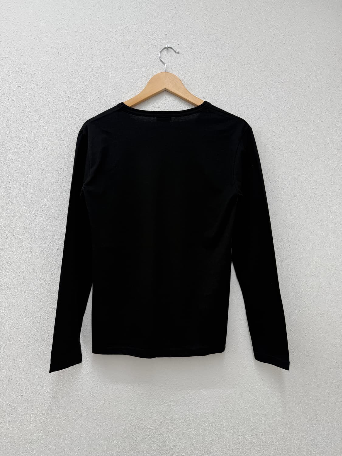 Lock heaven 레터링 블랙 롱슬리브 상품이미지5