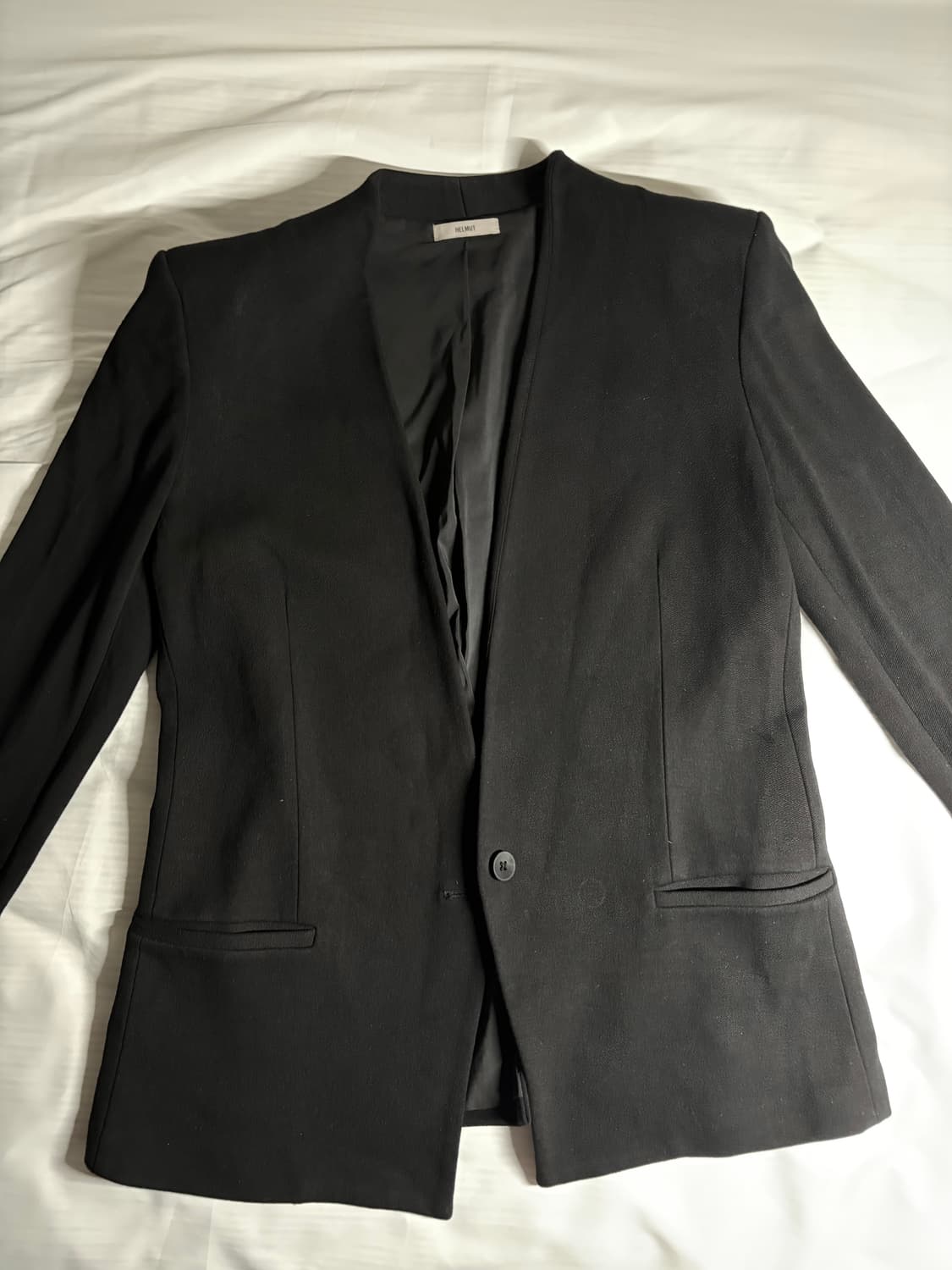 Helmut lang 헬무트랭 검정 자켓 블레이저/아방가르드/고딕 상품이미지1