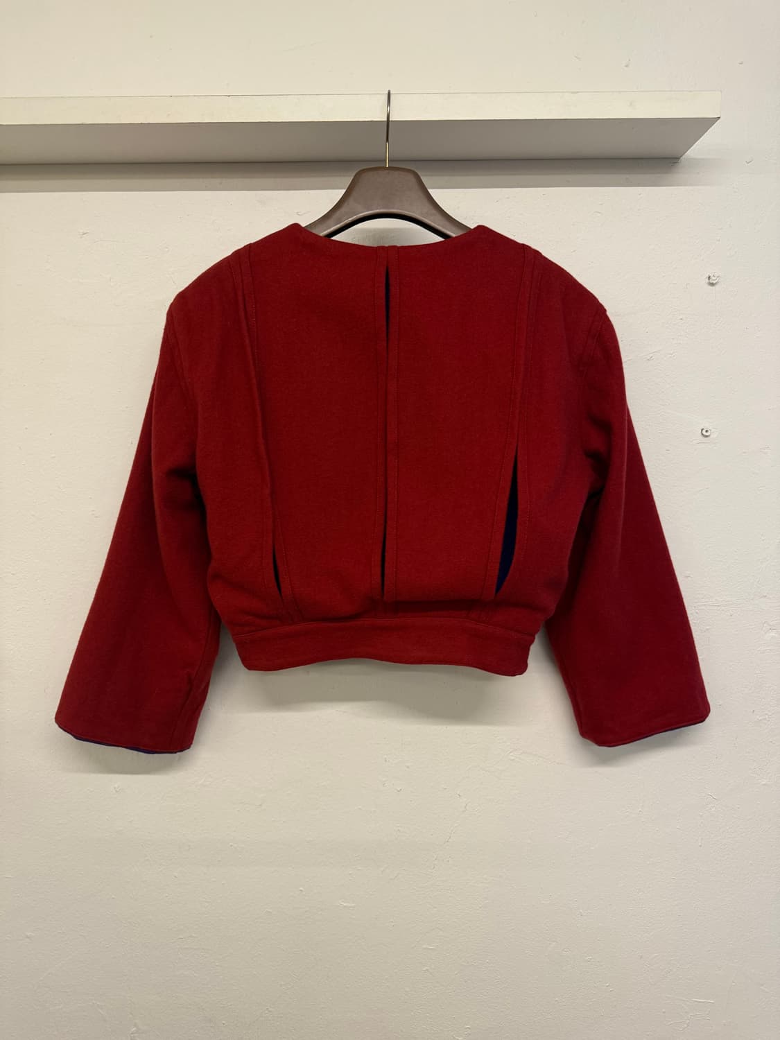 80s 장폴고티에 펌킨레드자켓 상품이미지5