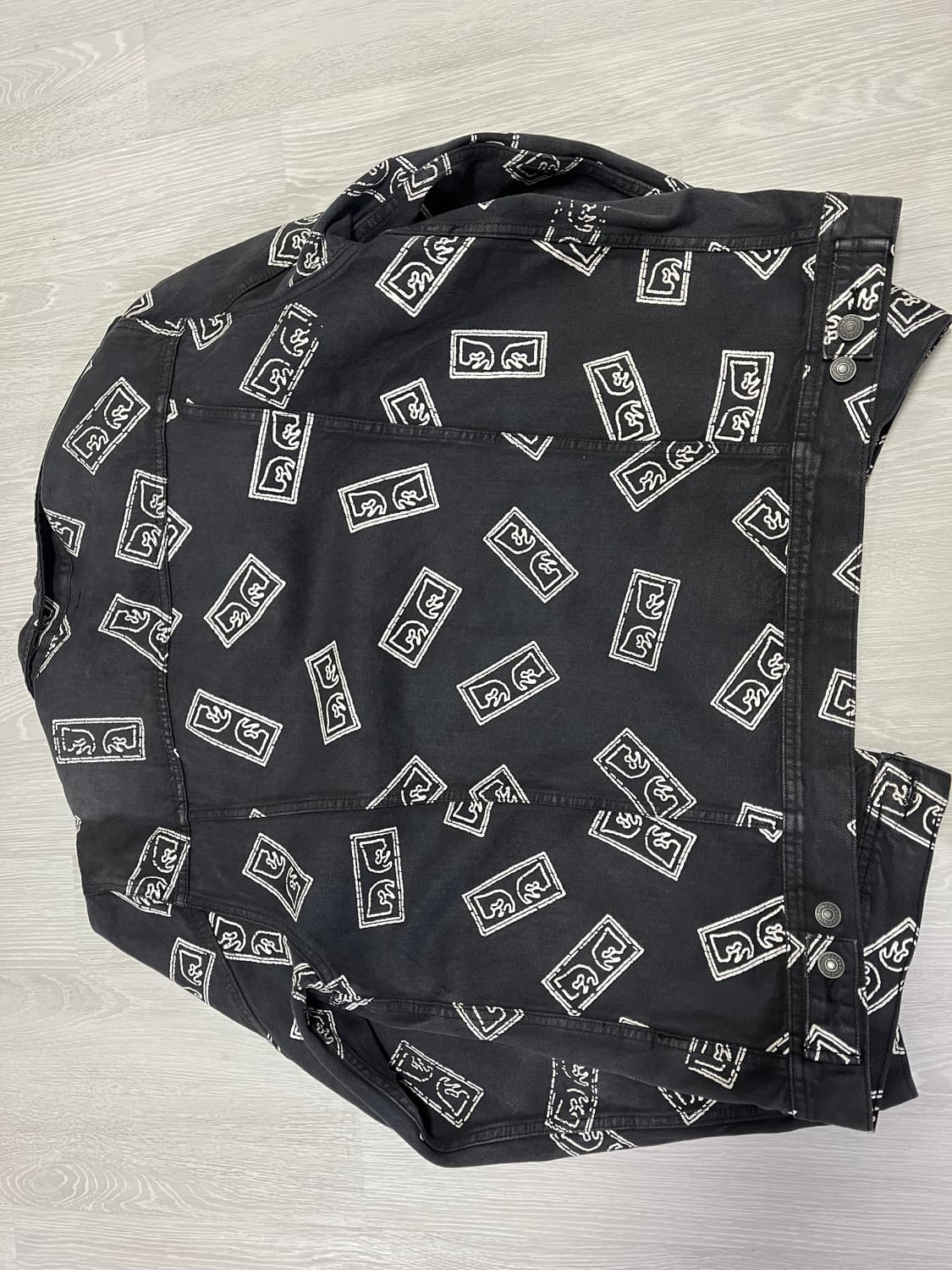 오베이 데님자켓 L 상품이미지4