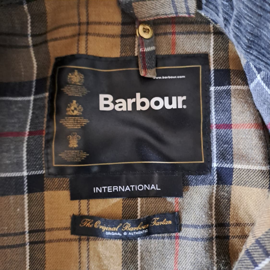 (택포) 바버 인터네셔널 오리지날 왁스 자켓 36 B324 상품이미지6