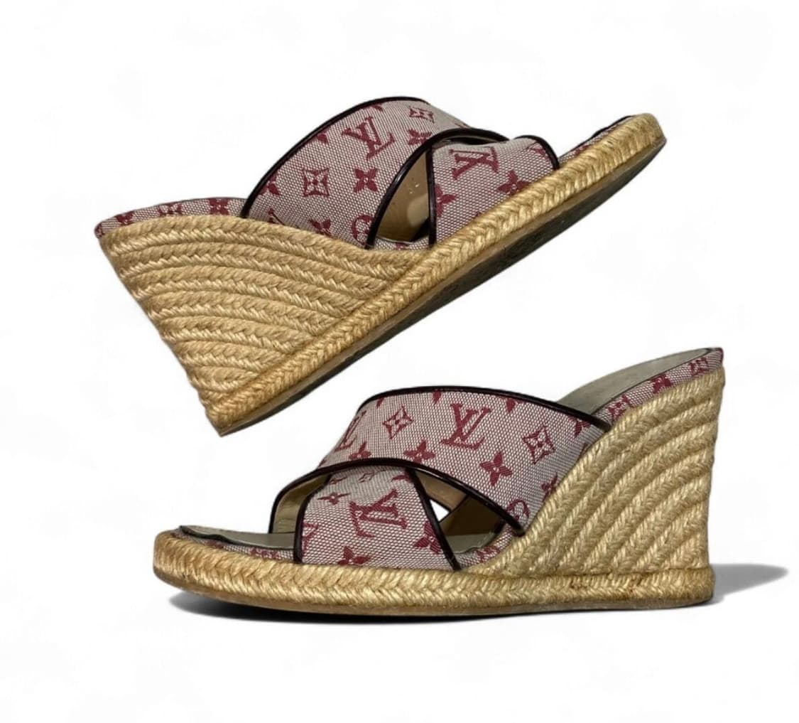 루이비통 모노그램 웨지힐 샌들 LOUIS VUITTON 루이비통 모노그램 상품이미지2