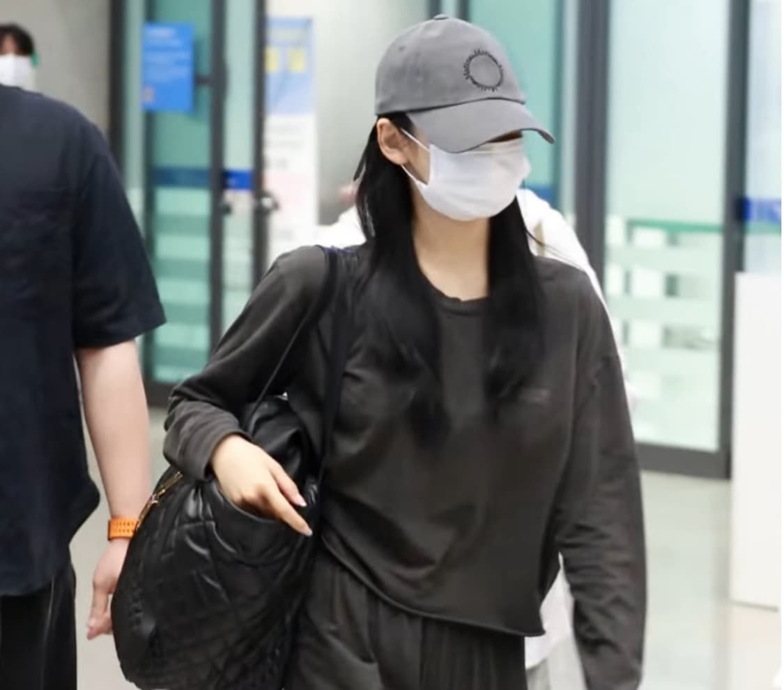 마뗑킴 로고 볼캡 모자 새상품 닝닝 착용 상품이미지1