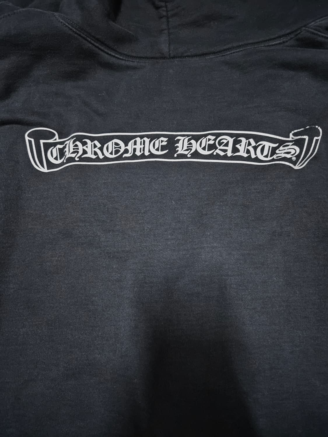 크롬하츠 스크롤 로고 후드집업 XXL (청담 매장 구매,정품,영수증) 상품이미지5