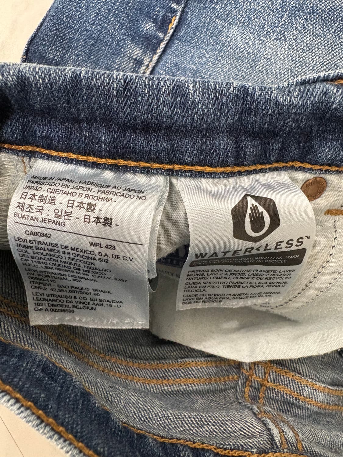 levis selvedge boyfriend jeans 상품이미지4