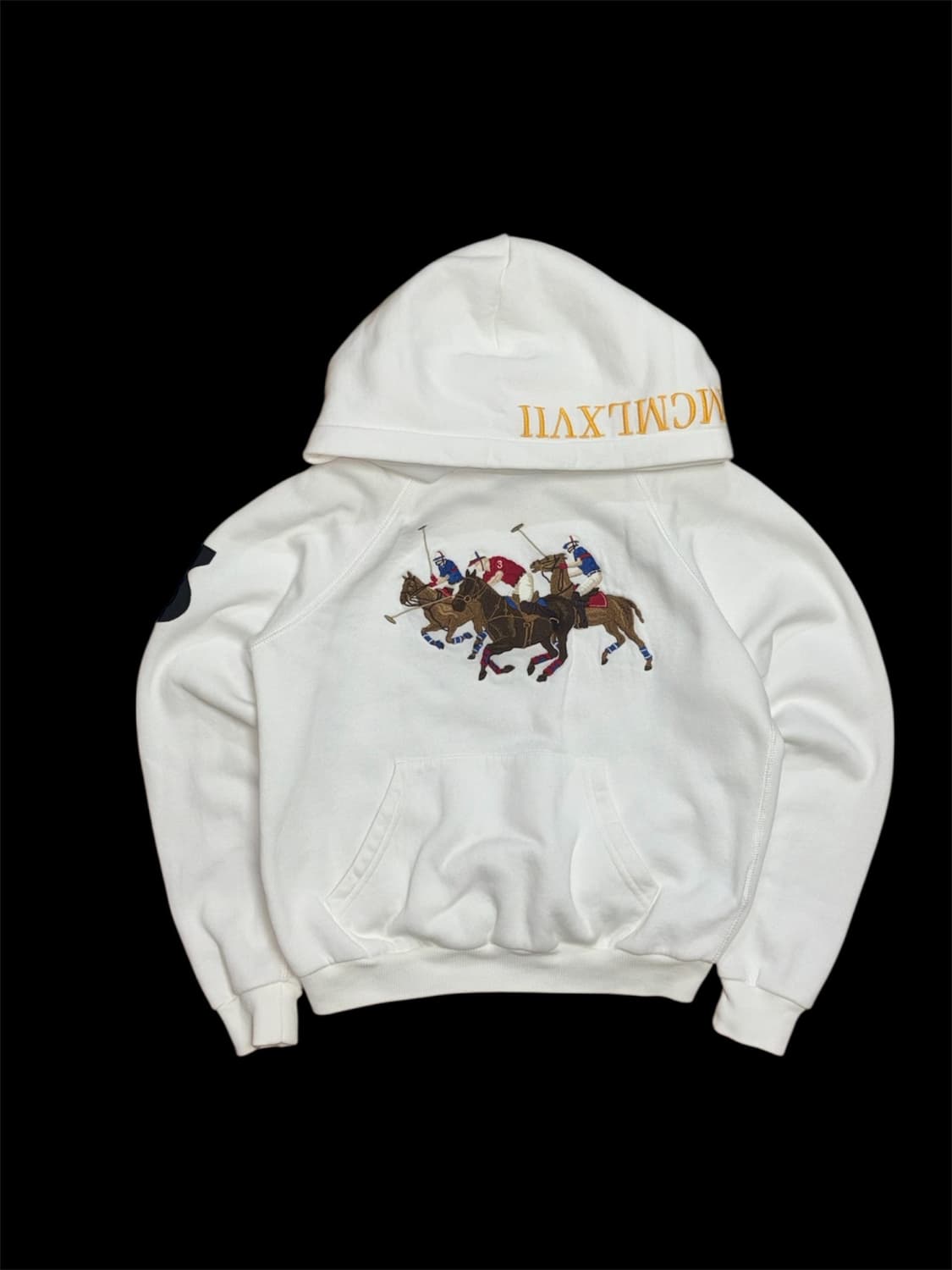 폴로 랄프로렌 화이트 트리플 후드 상품이미지4