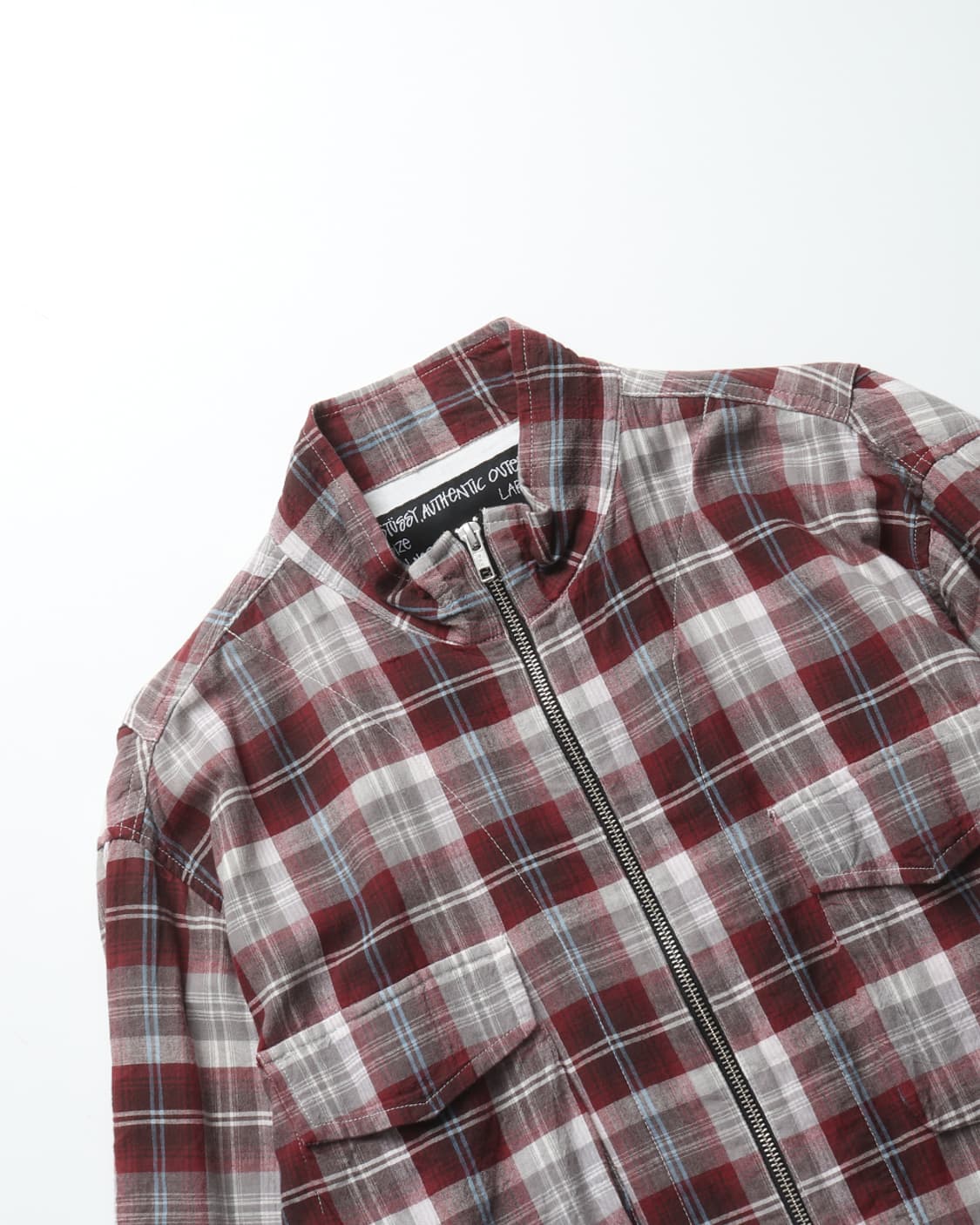 STUSSY Check Zip Jacket 상품이미지3