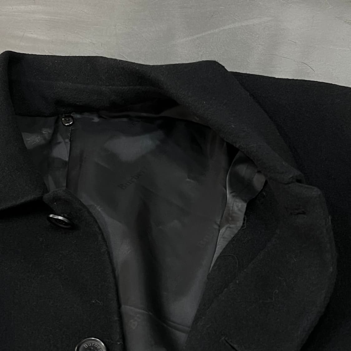  버버리 캐시미어 싱글 코트 +명품감정서 y16143 상품이미지6