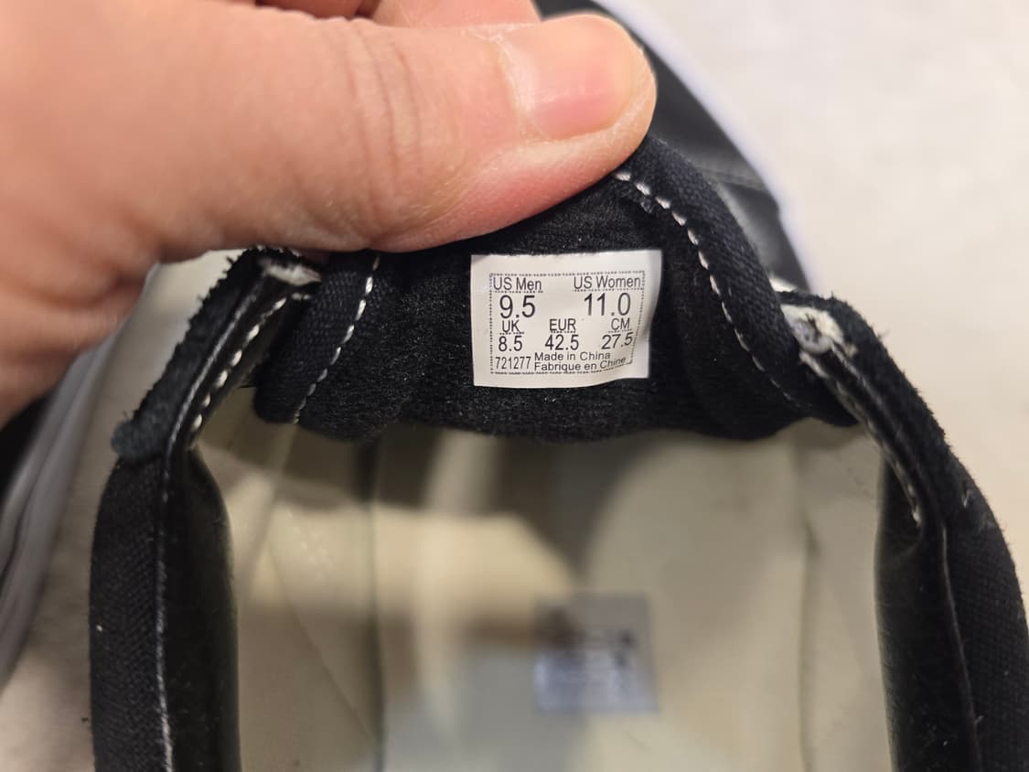 반스 올드스쿨 블랙 스웨이드  스니커즈 컨버스화 275mm 상품이미지6