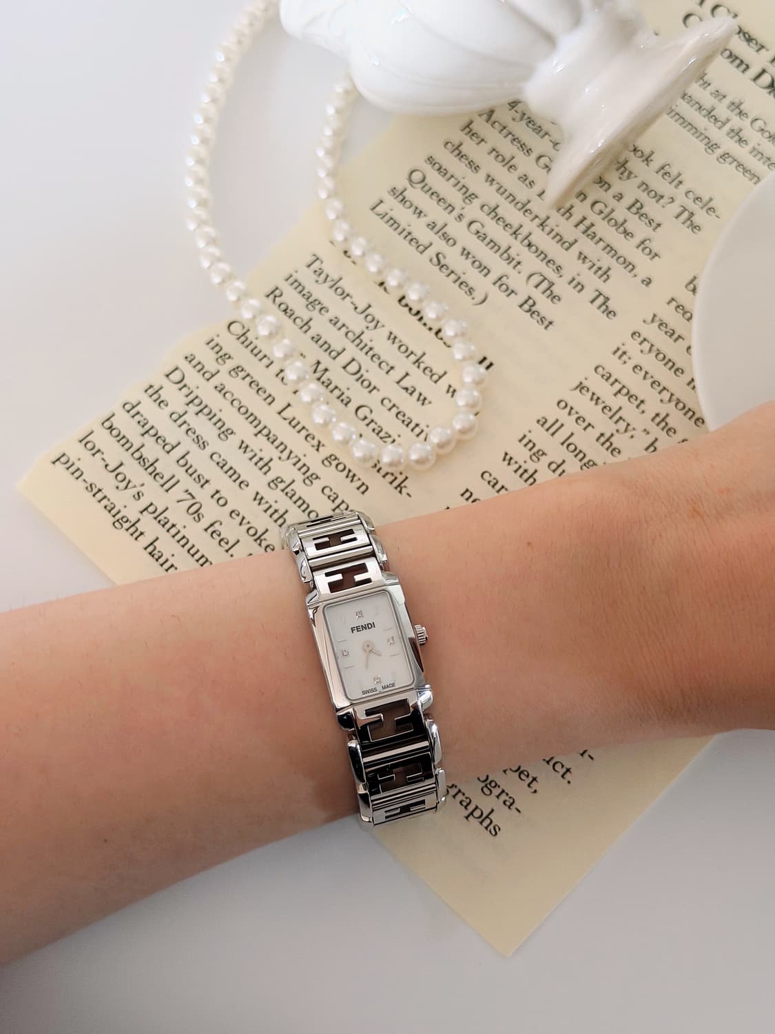 펜디 4p 다이아 시계 [감정서 포함] 상품이미지8