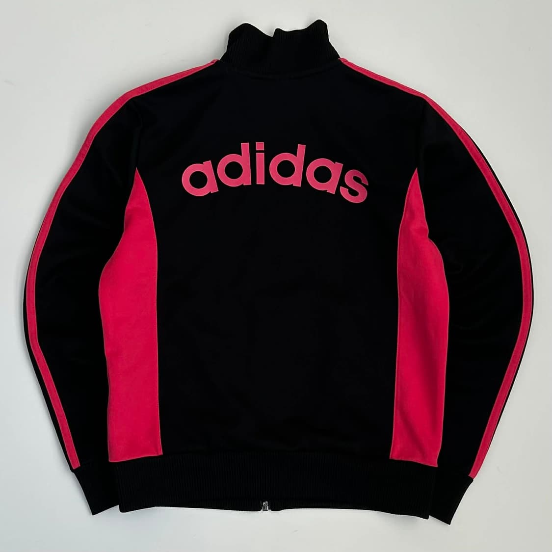 아디다스 y2k 블랙&핑크 걸즈 트랙탑 희귀져지(85) 상품이미지4