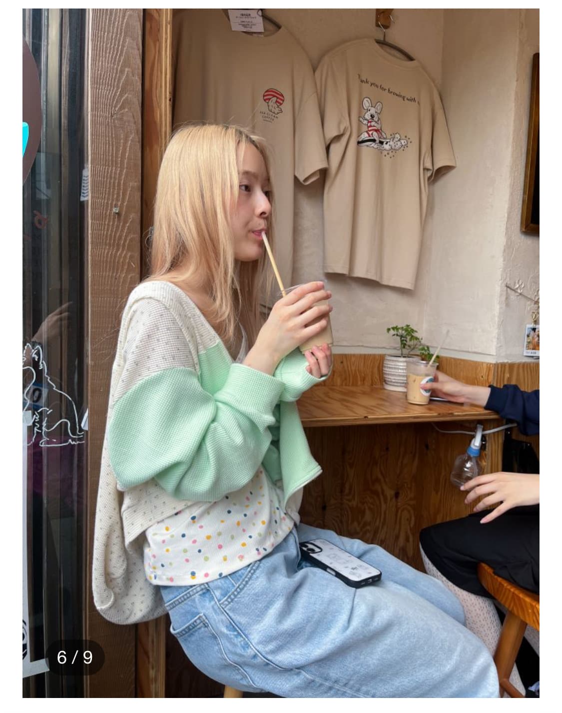 ALLOY WAFFLE FLOWER ZIP UP HOODIE 상품이미지2