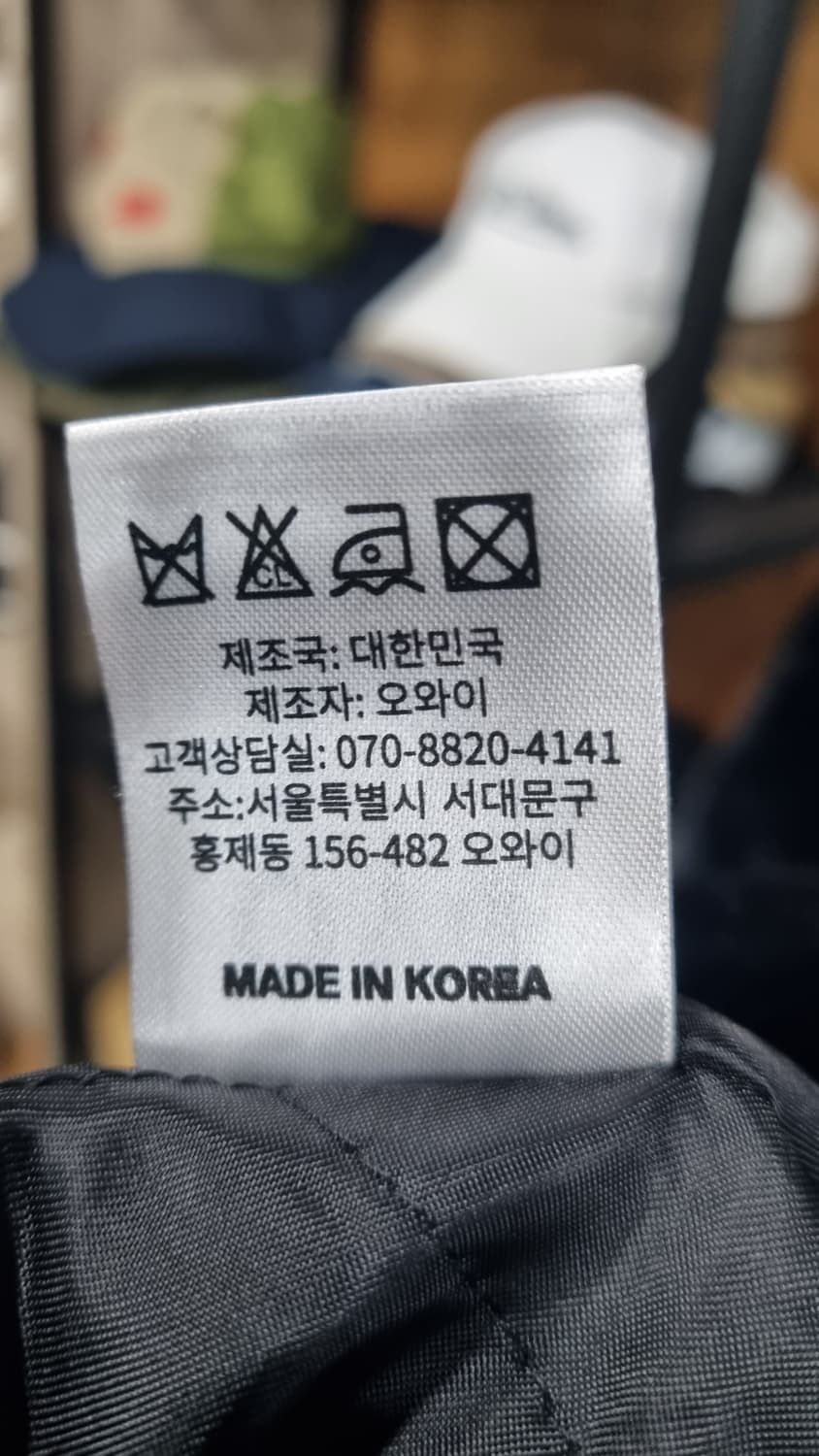 OY(오와이) 넥벨티드 퍼 자켓 105~110size 상태매우좋음 상품이미지4