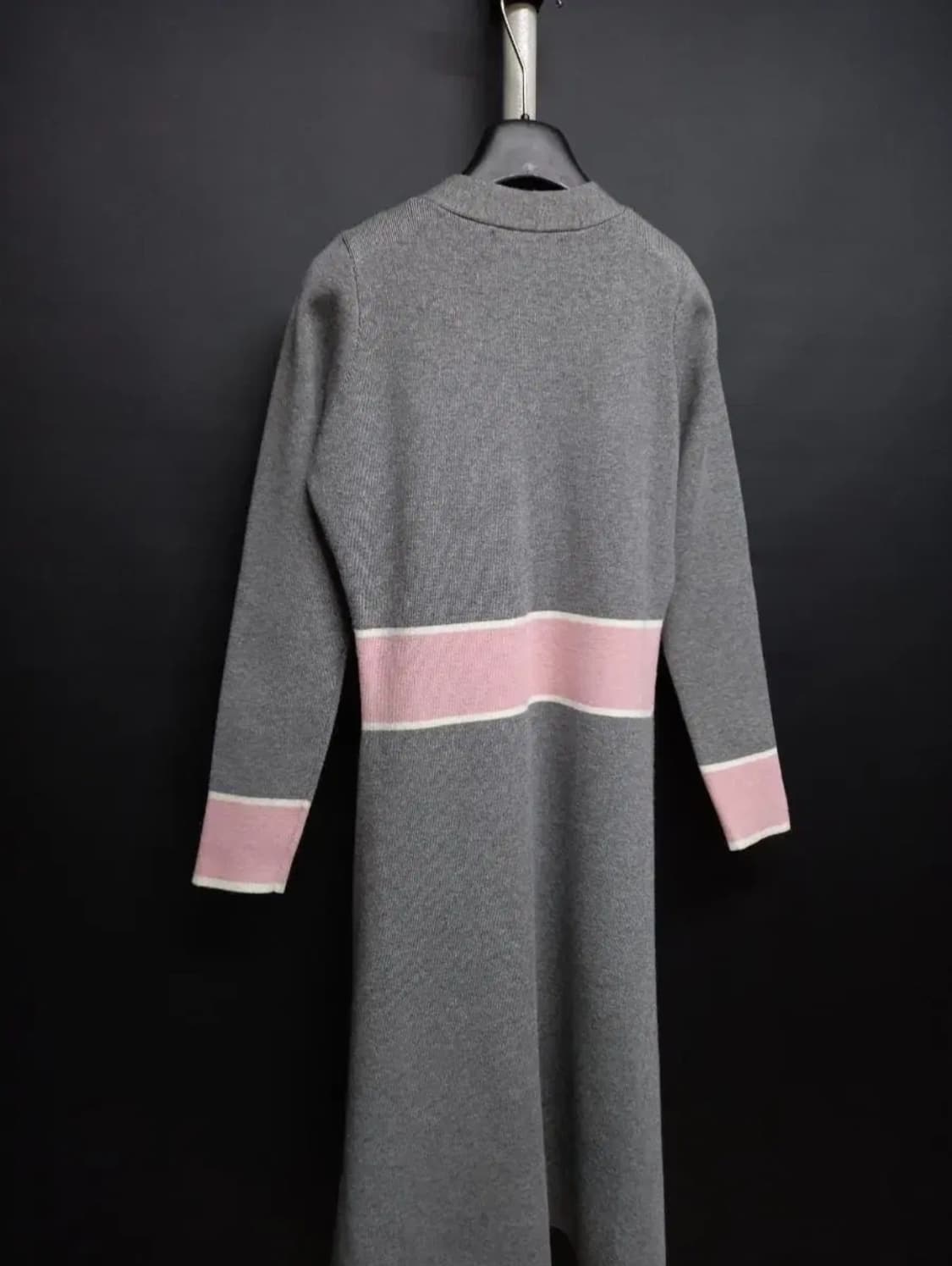 샤틴 SATIN 춘추동 니트 플레어원피스 55 상품이미지6