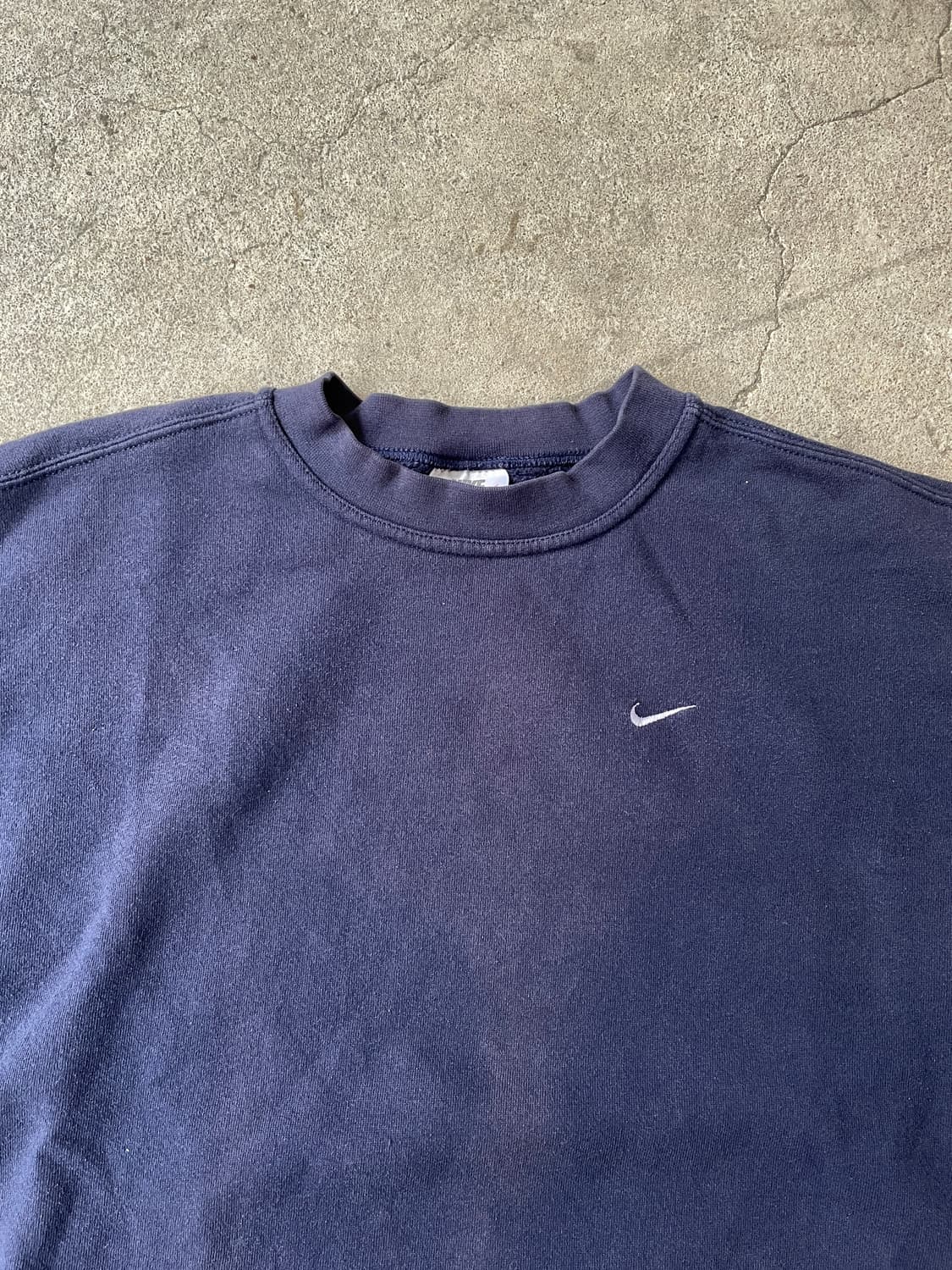 90s Nike Faded Navy Sweatshirt(USA Made) 상품이미지5