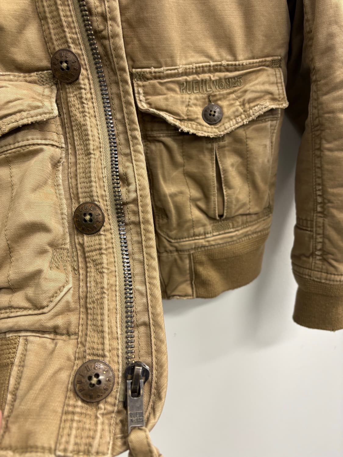 Ruehl No. 925 루엘 fulton 밀리터리 봄버 자켓 상품이미지5