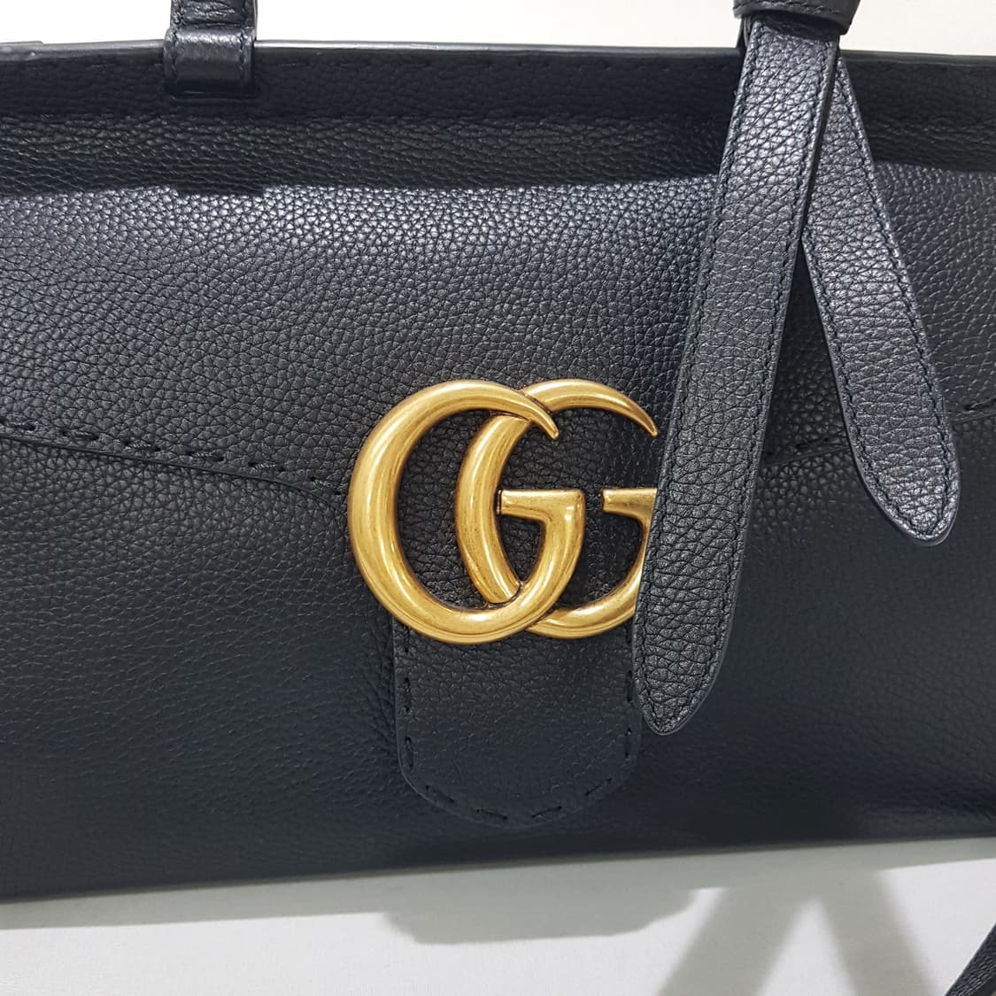구찌 GG 마몬트 스몰 탑핸들 토트백 421890 상품이미지3