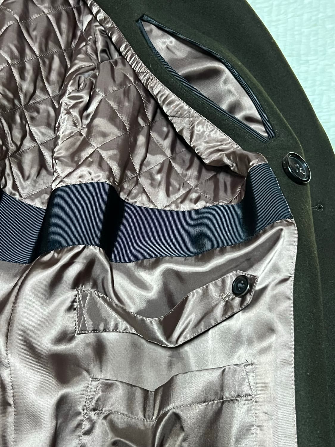 35%할인 이탈리아 명품 로로피아나 엘가노벰버 트렌치코트 카키브라운  상품이미지4