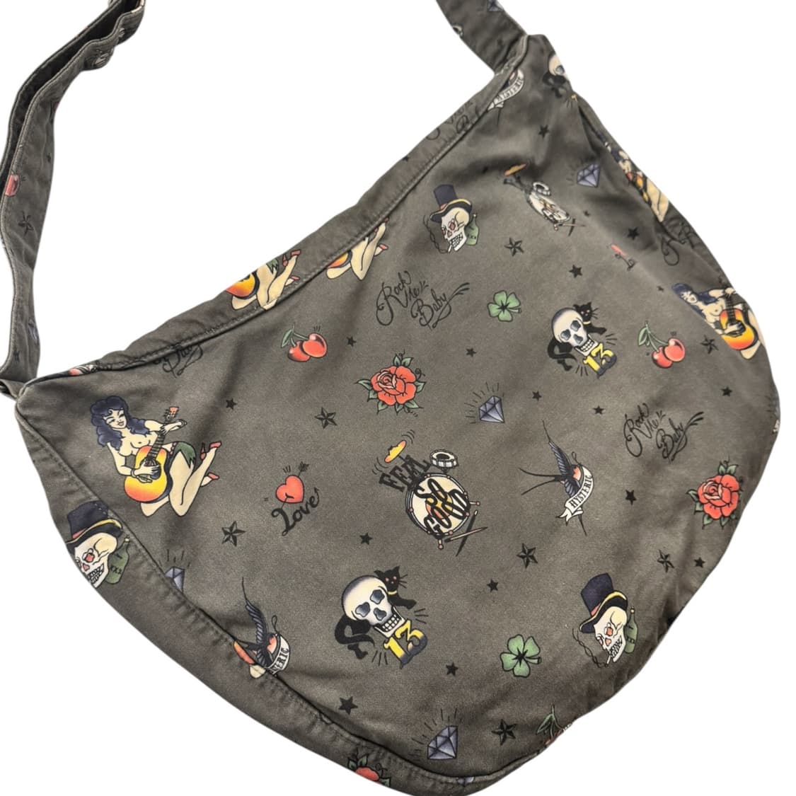 히스테릭글래머 타투 숄더백 차콜 상품이미지4