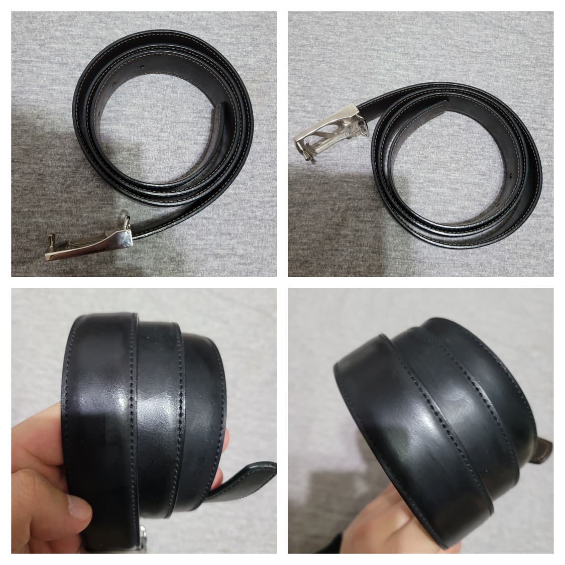 정품 듀퐁 로고 남성 벨트 상품이미지6