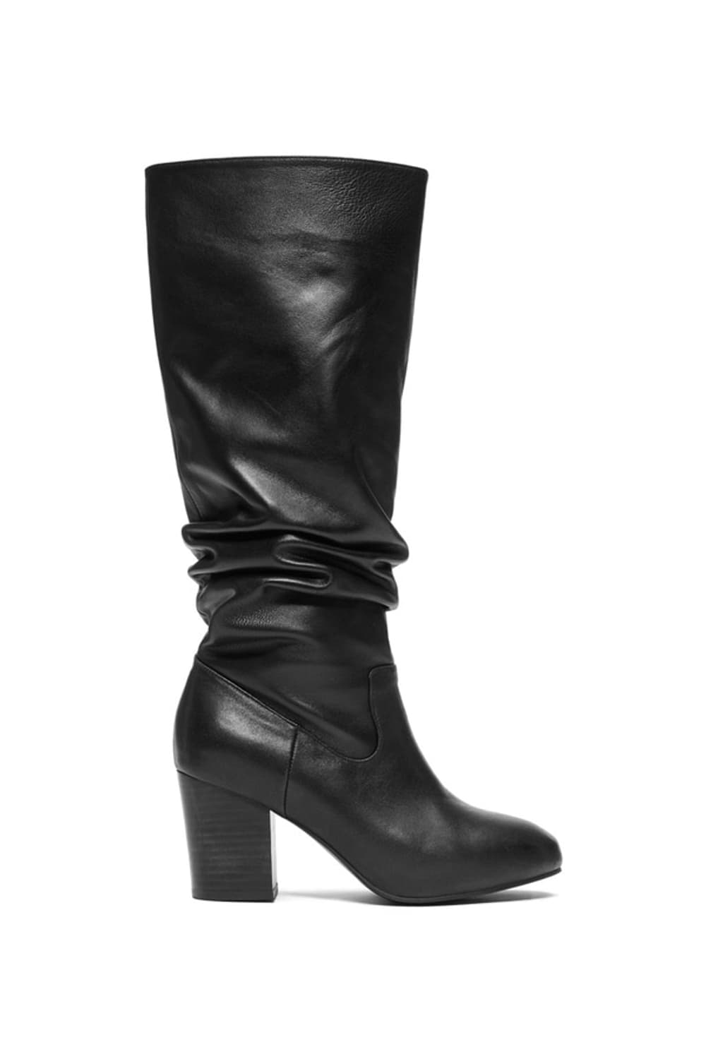 다이닛 부츠 DEINET RIMPLE LONG BOOTS IN BLACK 상품이미지4