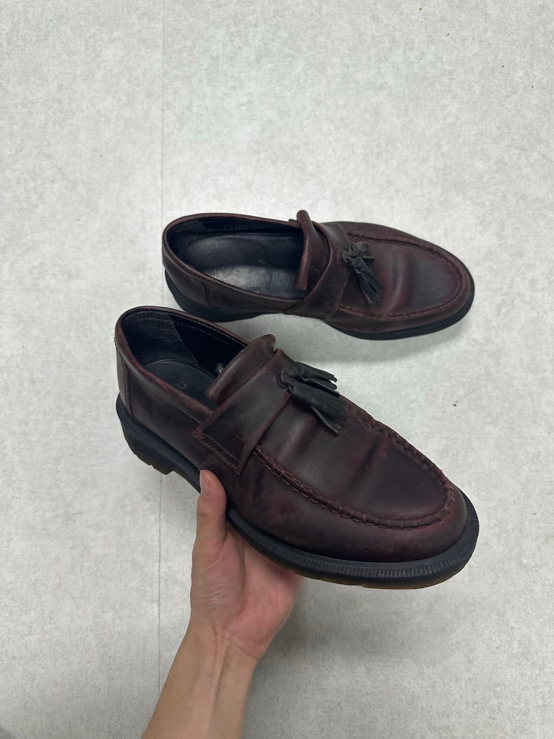 닥터마틴 아드리안 체리우드 무광 상품이미지6