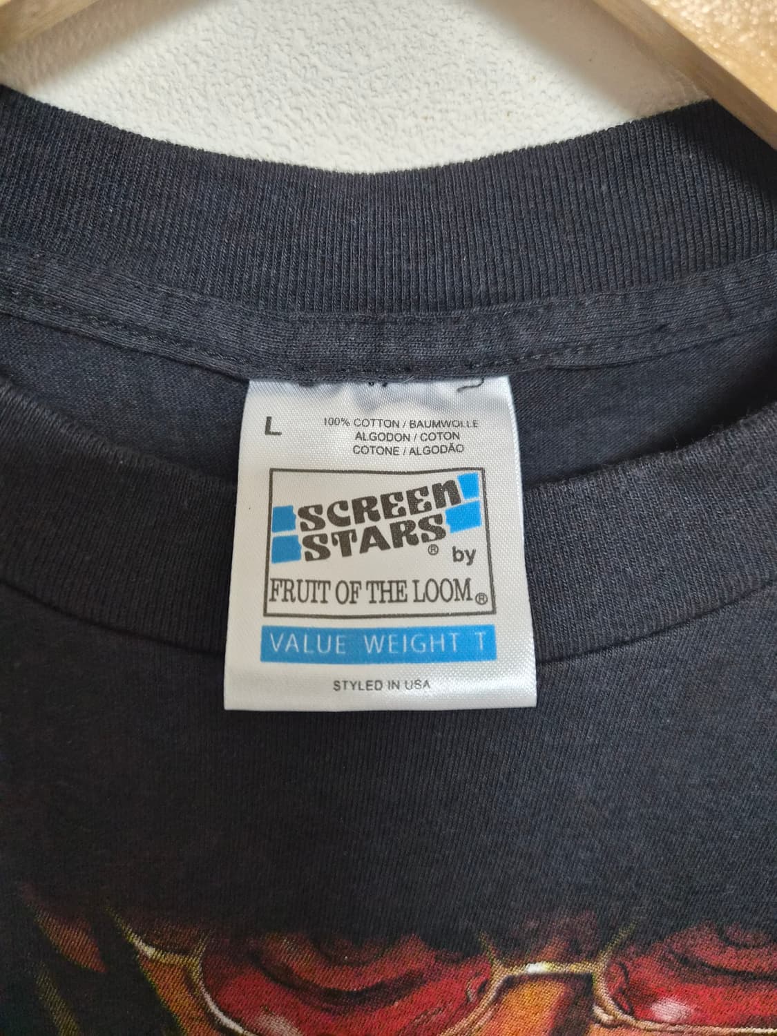 에반게리온 단체로고 애니 티셔츠 L - T160 상품이미지4