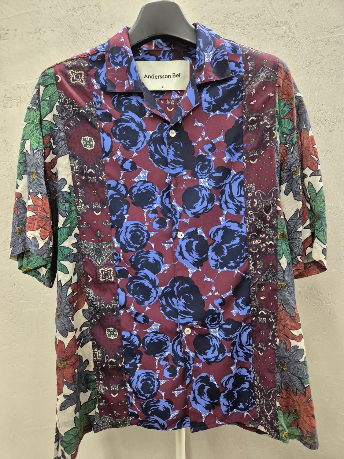 앤더슨벨 Fantasia 프린트 반팔 셔츠 L 상품이미지2