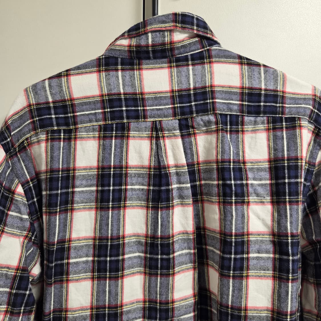 Browny 재팬 플란넬 체크 셔츠 L(100) 상품이미지6
