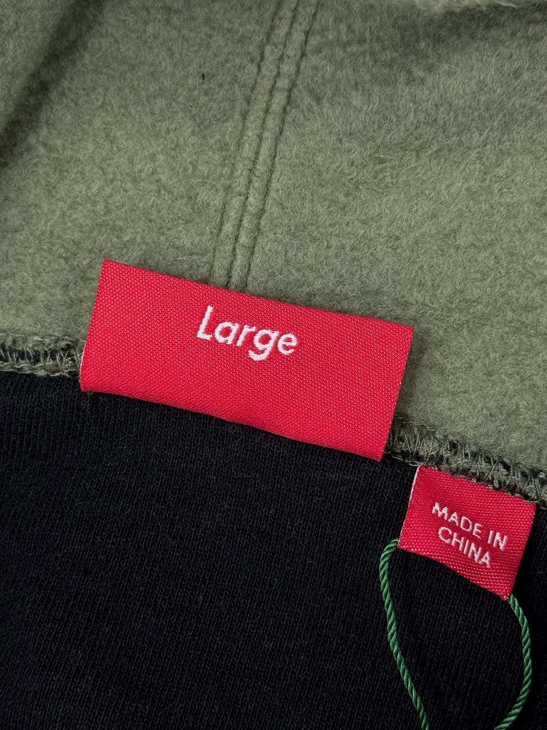 슈프림 인사이드 아웃 박스로고 후드 스웨트셔츠 라이트 올리브 (새상품) 상품이미지7