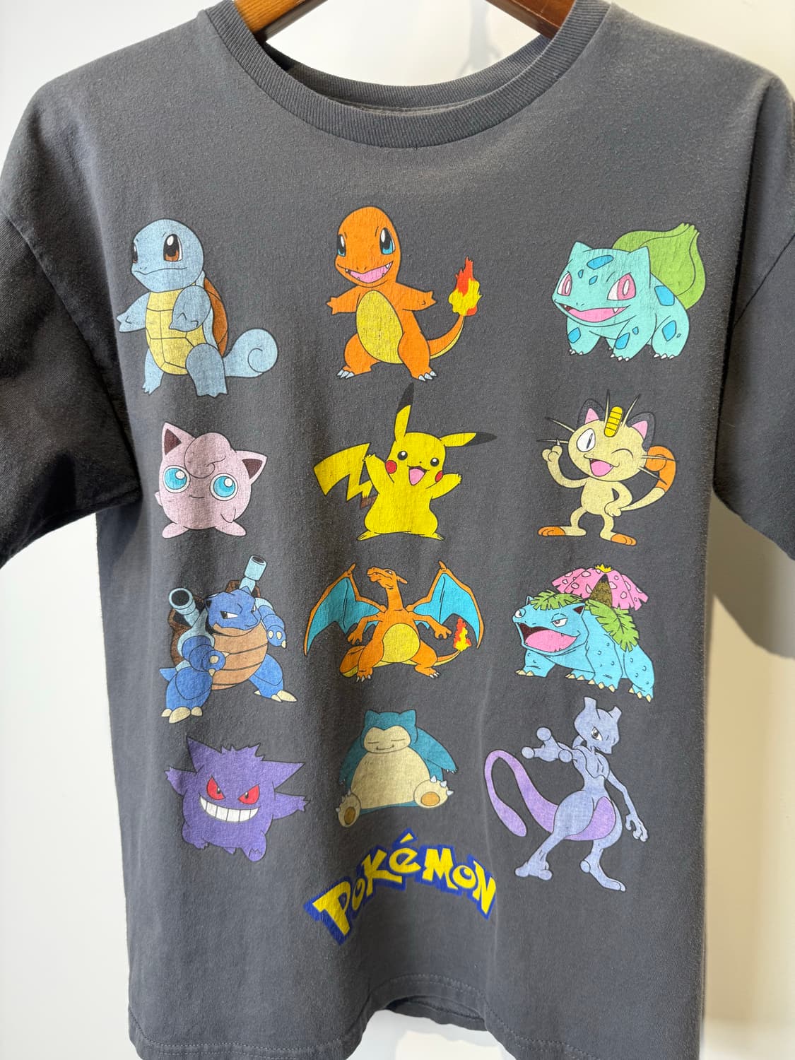 포켓몬 프린트 티셔츠 사이즈M 상품이미지2
