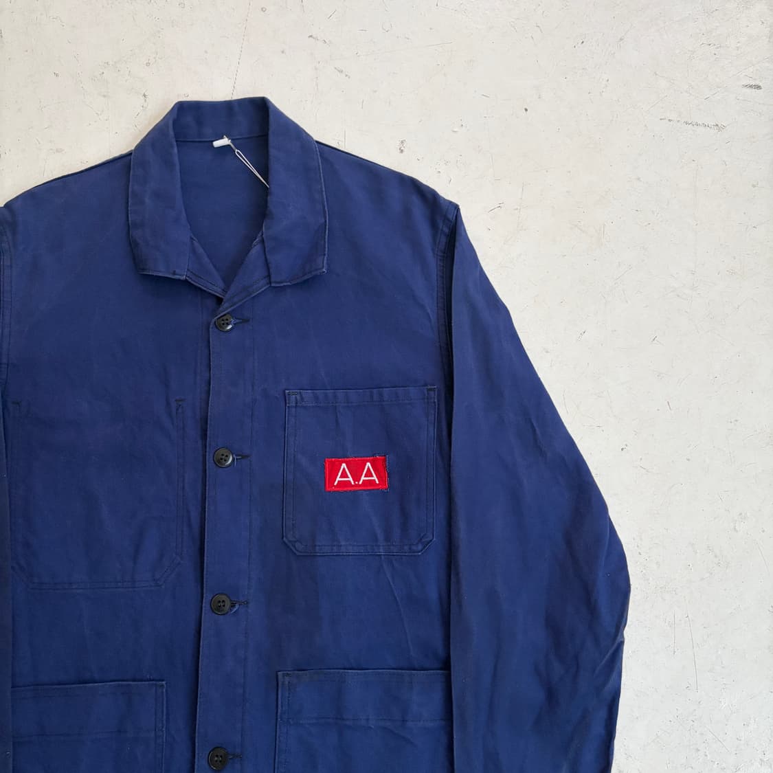 70s-80s OG 빈티지 프렌치 워크 자켓 L 상품이미지2