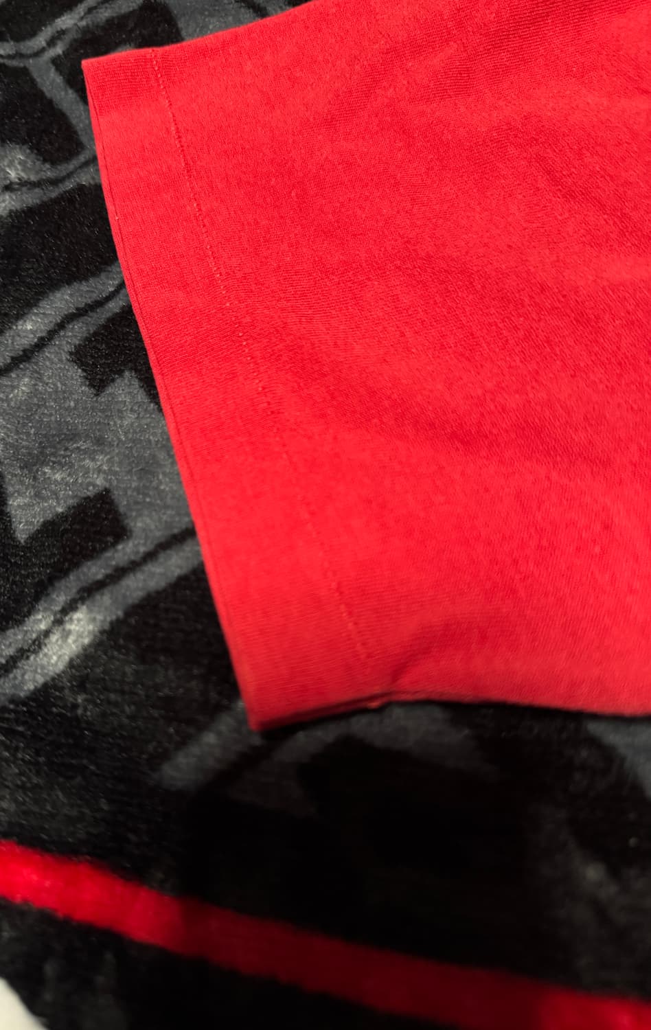 싱글 스티치 러셀 에슬레틱 티셔츠 레드 상품이미지5