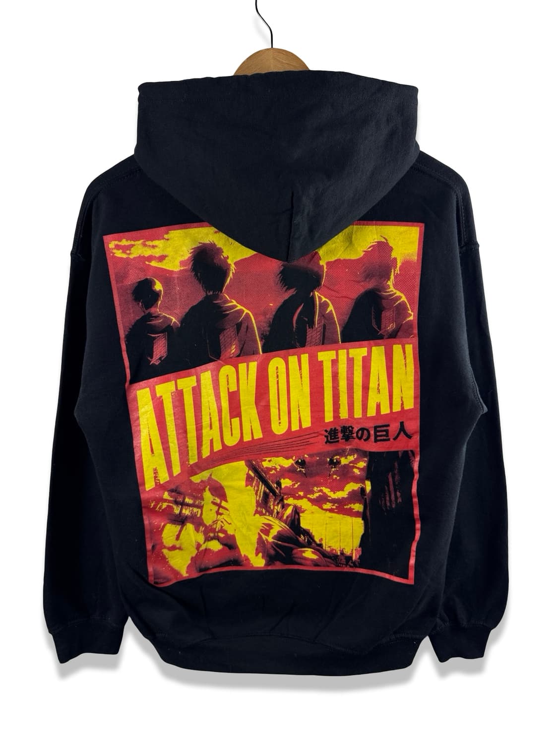 진격의거인 오피셜 빅프린팅 후드티2333 상품이미지1