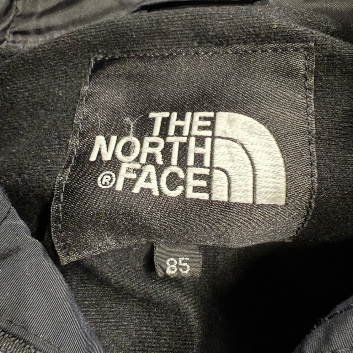 [정품/85] 노스페이스 블랙 후드 바람막이 자켓 b18 상품이미지7
