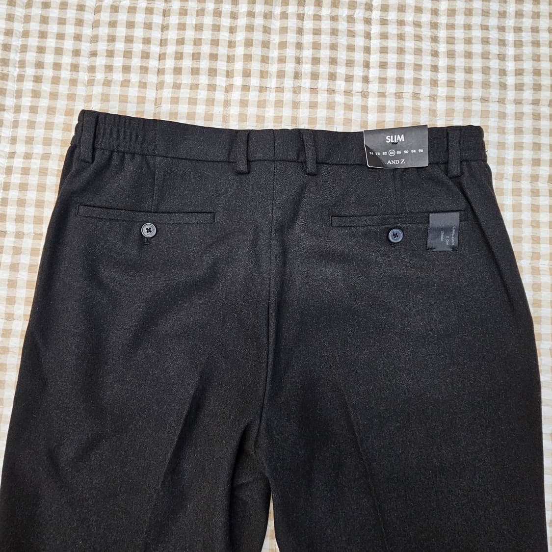 미착용 앤드지 스판 슬랙스 남자32 상품이미지6
