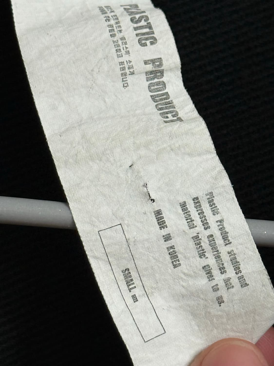 플라스틱프로덕트 셔츠 XL같은 S 상품이미지3